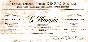 Oran Courriers pub 621